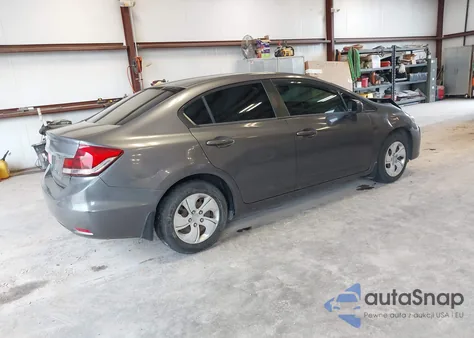 2014 Honda Civic Lx из США, поврежденный, VIN 19XFB2F56EE063380